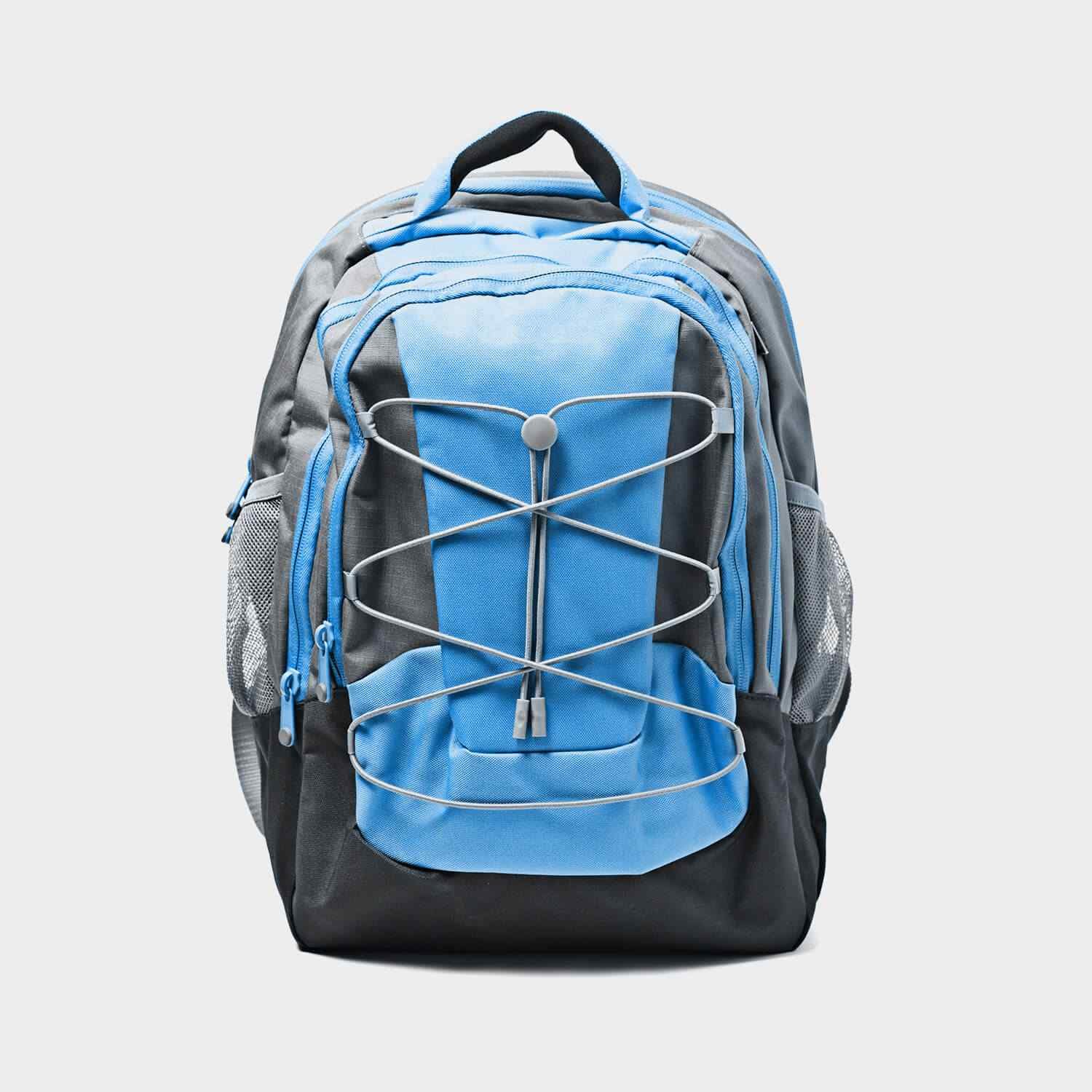 Blue backpack