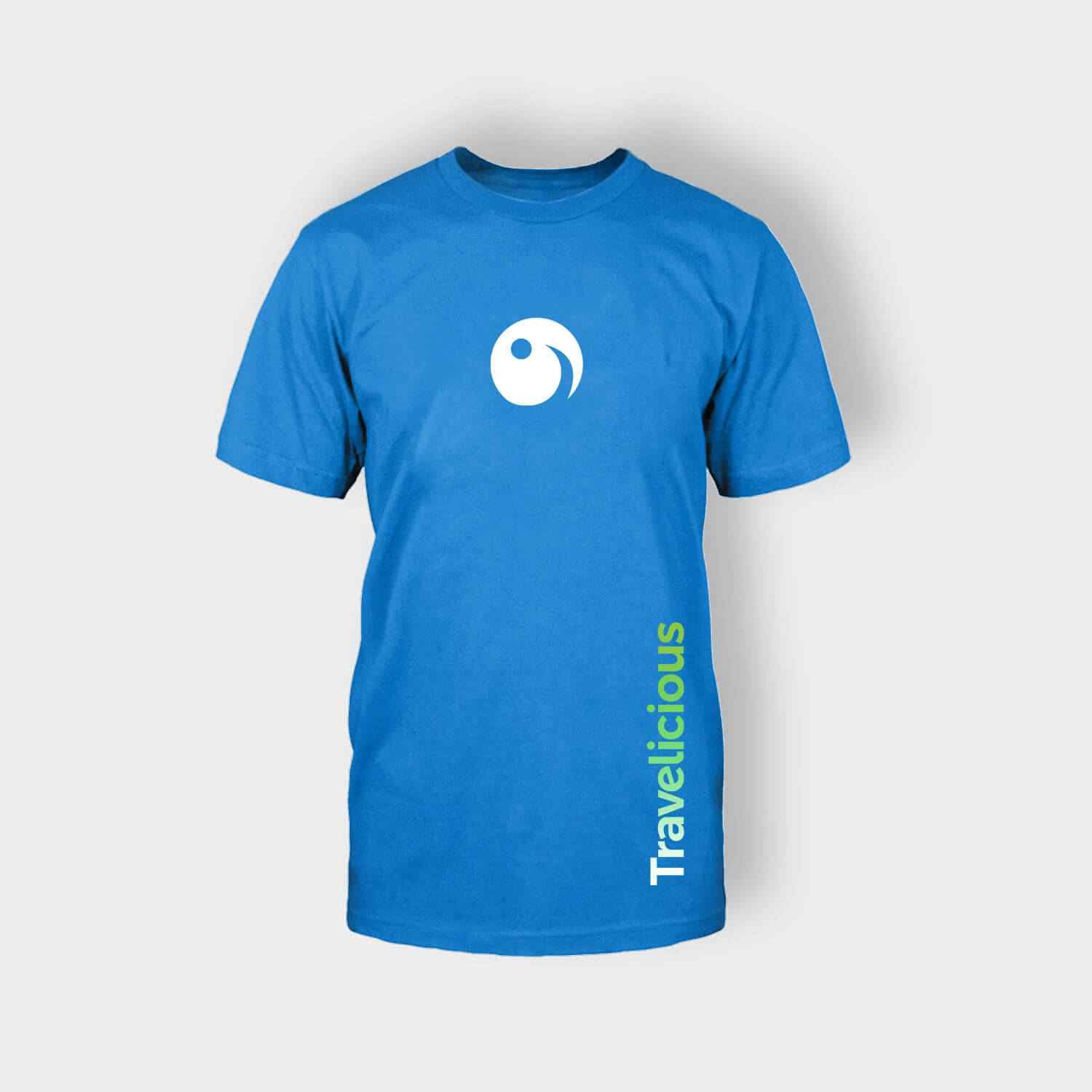 Blue Travelicious shirt